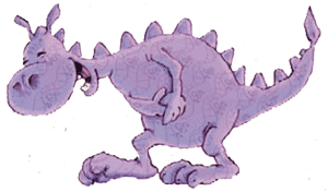 Bild eines Drachen